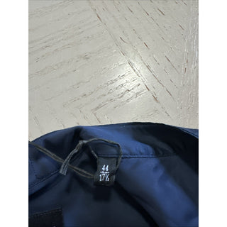 Giorgio Armani Men Dress Shirt Navy Size 44/17.5 New $1295 Italy