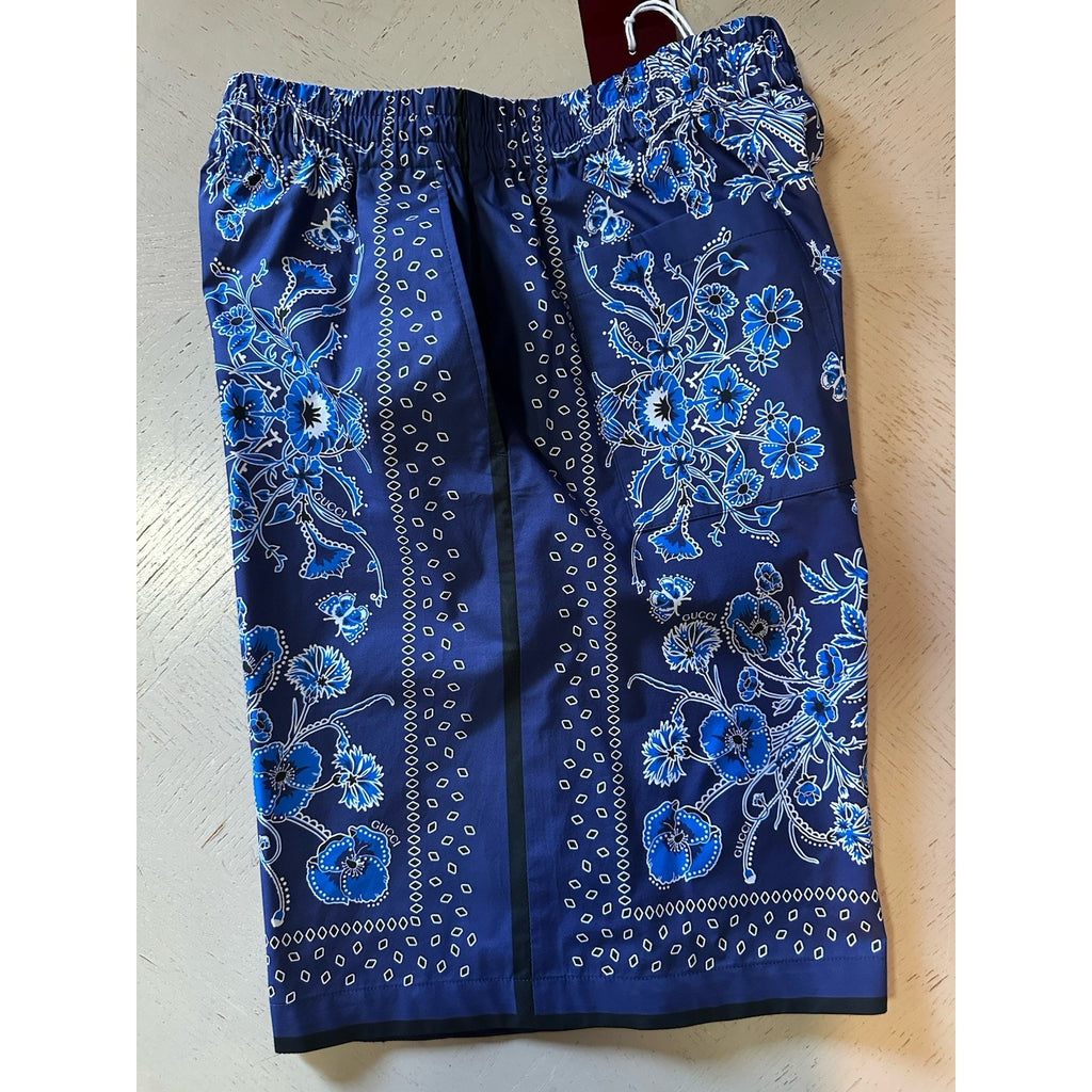 NWT $1150 Gucci Men Short Pants Blue Size 38 US/54 Eu