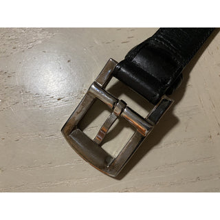 Ralph Lauren Mens Genuine Leather Belt Black 36/90 Italy