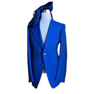 NWT $6950 TOM FORD Men Atticus Suit Royal Blue 42 US/52 Eu Italy