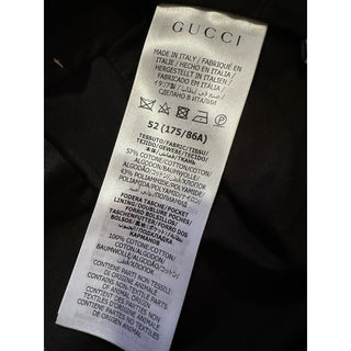 Gucci Men Cotton/Nylon Dress Pants Black 36 US/52 Eu New $1450