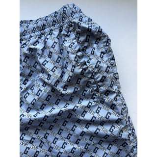 Gucci Surfer G Logo Swim Shorts Blue Men 28 US (44 Euro) 742955 XHAH8 4734 NWT