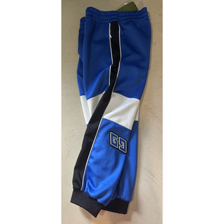 New $2200 Gucci Men Drawstring Track Pants Blue/White Size XL