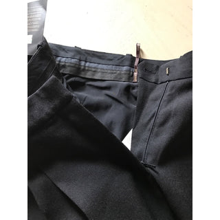 New $1095 Roberto Cavalli Women's Pants / Skirt Black 46 Eu (16 US ) Italy
