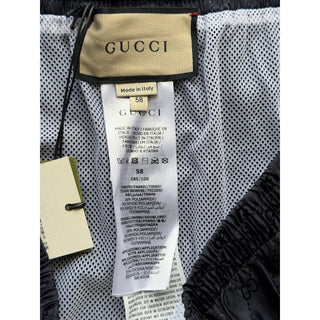 Gucci GG Supreme Monogram Bee Bermuda Shorts BlueMen 42 US (IT 58) 410571 NWT