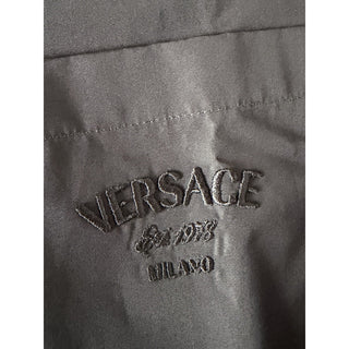 Versace Medusa Chains Short Sleeve Shirt Black 54 Eu (2XL) 1018843 IT NWT $1475