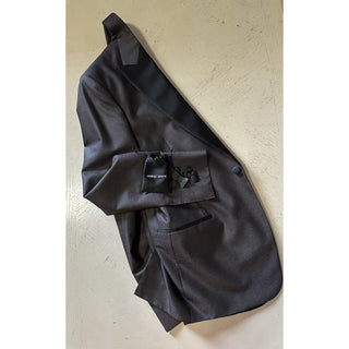 Giorgio Armani Men Tuxedo Sport Coat Blazer Brown/Black 44R US/54R Eu NWT $3195