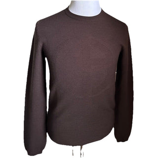 Giorgio Armani Men Sweater Dark Brown 44 Eu ( S ) New $1195