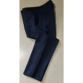 NWT $4800 Gucci Men’s Tuxedo Suit Blue Size 46R US/56R Eu Italy