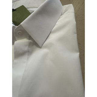 New Gucci Men’s Dress Shirt White 46/18 Italy
