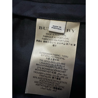 Burberry Men Wool/Mohair Dress Pants Black 36 US/52 Eu New