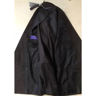 NWT $3295 Ralph Lauren Purple Label Men Blazer Jacket Brown 36S US/46S Eu Italy