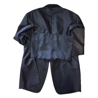 Giorgio Armani Men Tuxedo Sport Coat Blazer Navy/Black 46R US/56R Eu NWT $3195