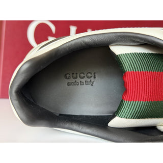 Gucci Women’s Re-Web Sneakers White/Black 9.5 US (39.5 Euro) 807059 NIB