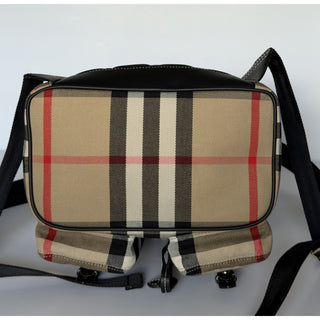 Burberry Medium Enfield Check Archive Beige IP Check Backpack 8109273 NWT $1595