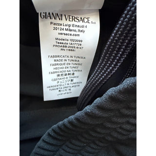 Versace Men's Chain Medusa Print Black Activewear Pants XL 1023099 NWT $1200