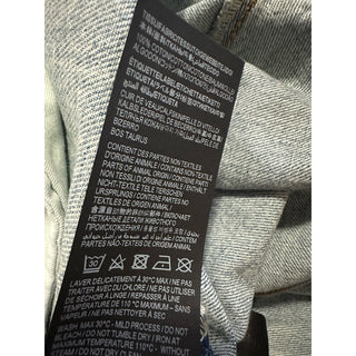 NWT $799 Saint Laurent Men High Rise Jeans Short Pants Blue 36 ( Measured 38 )