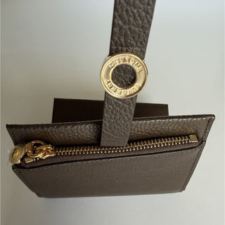 Burberry Edie Bifold Ebony Brown Wallet 8113144 Made in Italy NWT $595
