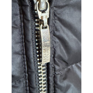 Escada Sport Women’s Black Down Puffer Jacket Fur Trim Hood 34 Eu (S) 5018537