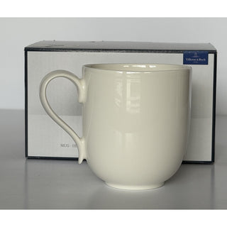 Villeroy & Boch For Me White Premium Porcelain Coffee Mugs Set of 2 Germany NIB