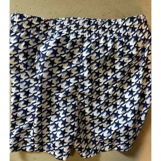 NWT $880 Gucci Drawstring Gucci Print Swim Short Blue/White size 52 Eu/36 US