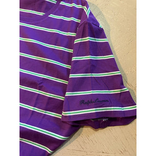 NWT Ralph Lauren Purple Label Men's Cotton T-Shirt Purple Size S