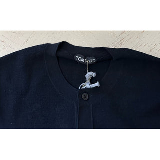 NWT $1790 TOM FORD Men’s Wool/Silk Crewneck Sweater Black Size 50 Eu/M Italy