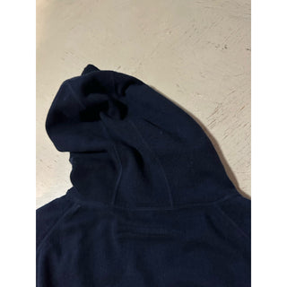 NWT $2490 ZEGNA Cashmere Hoodie Sweater Pullover Navy 56 Eu ( XXL ) Italy