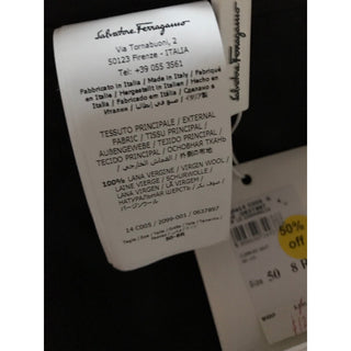 New $2100 Salvatore Ferragamo Sport Coat Blazer DK Blue 40R US ( 50R Eur ) Italy