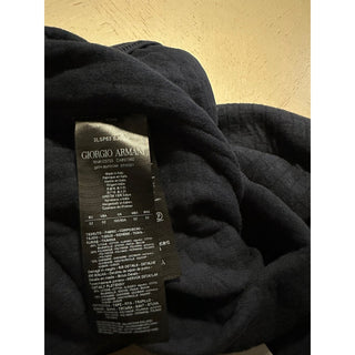 NWT $1595 Giorgio Armani Mens Sweatpants Jogging Pants Navy 36 US/52 Italy