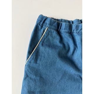 Gucci Denim Bermuda Shorts Bright Blue G Patch Men’s 34 US (50 Eu) 753107 IT NWT