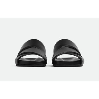 Bottega Veneta Men's Bridge Calf Leather Sandals Black 8 US 754187 IT NIB $990