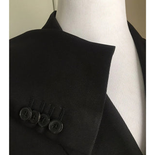 NWT $2295 Valentino Men Silk Sport Coat Blazer Jacket Black 34R US/44R Eu Italy