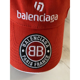 NWT Balenciaga Mens Truker Hat Red Size L Italy