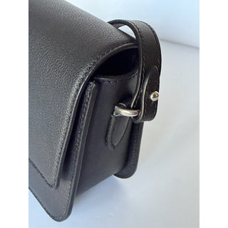 Versace Gold Medusa Head Leather Black Small Shoulder Bag 1008100 NWT $1750