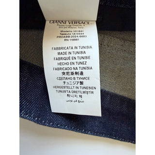 Versace Medusa Dark Blue Denim Jeans Men 40 US 1011841 1A13334 NWT $775
