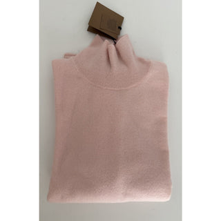 Burberry Moira Cashmere Turtleneck Sweater Soft Pink Small 8091231 NWT $1250