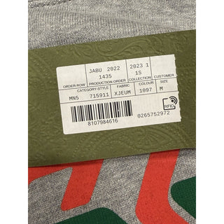 Gucci Chain Print Logo Hooded Sweatshirt Gray Hoodie Men’s Medium 715911 NWT