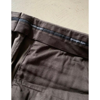 NWT Ermenegildo Zegna Dress Pants DK Beige 40 US ( 56 Eu )