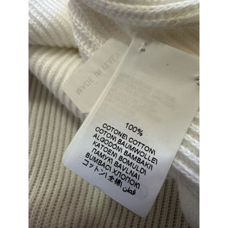 Brunello Cucinelli Rib Knit Cotton Midi Dress Size L New $3695