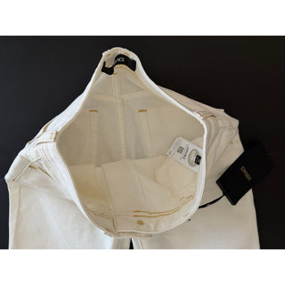 Versace Women's Medusa Denim WhiteJeans Size 25 US A89556S NWT $850
