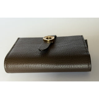 Burberry Edie Bifold Ebony Brown Wallet 8113144 Made in Italy NWT $595