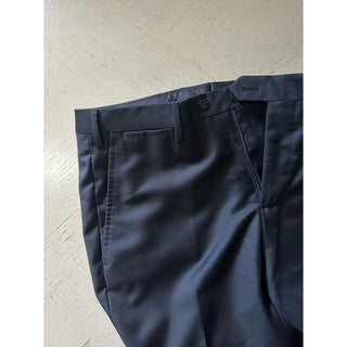 Giorgio Armani Men Wool Dress Pants Black 36 US/52 Eu New $795