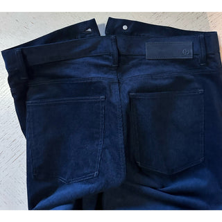 New Giorgio Armani Men’s Corduroy Pants Jeans Navy Size 31 Made In Italy