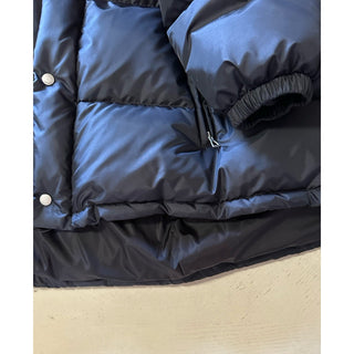 New $2900 Gucci Men’s Light Nylon Puffer Coat Jacket Black 44 US/54 Eu
