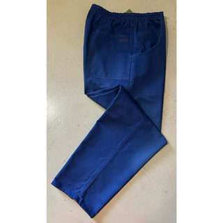 Gucci Men’s Military Cotton Drawstring Pants Blue 36 US/52 Eu New $1150