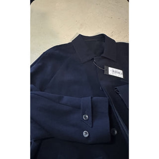 New $3995 Giorgio Armani Men Trench Coat Coat Navy 40 US/50 E Italy
