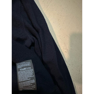 NWT $2490 ZEGNA Cashmere Hoodie Sweater Pullover Navy 56 Eu ( XXL ) Italy