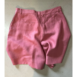 New $715 Loro Piana Linen Bermuda Shorts Color HALITE 46/12