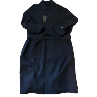 New $3995 Giorgio Armani Men Trench Coat Coat Navy 40 US/50 E Italy